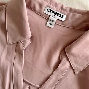 Express Portofino Shirt in Dusty Pink